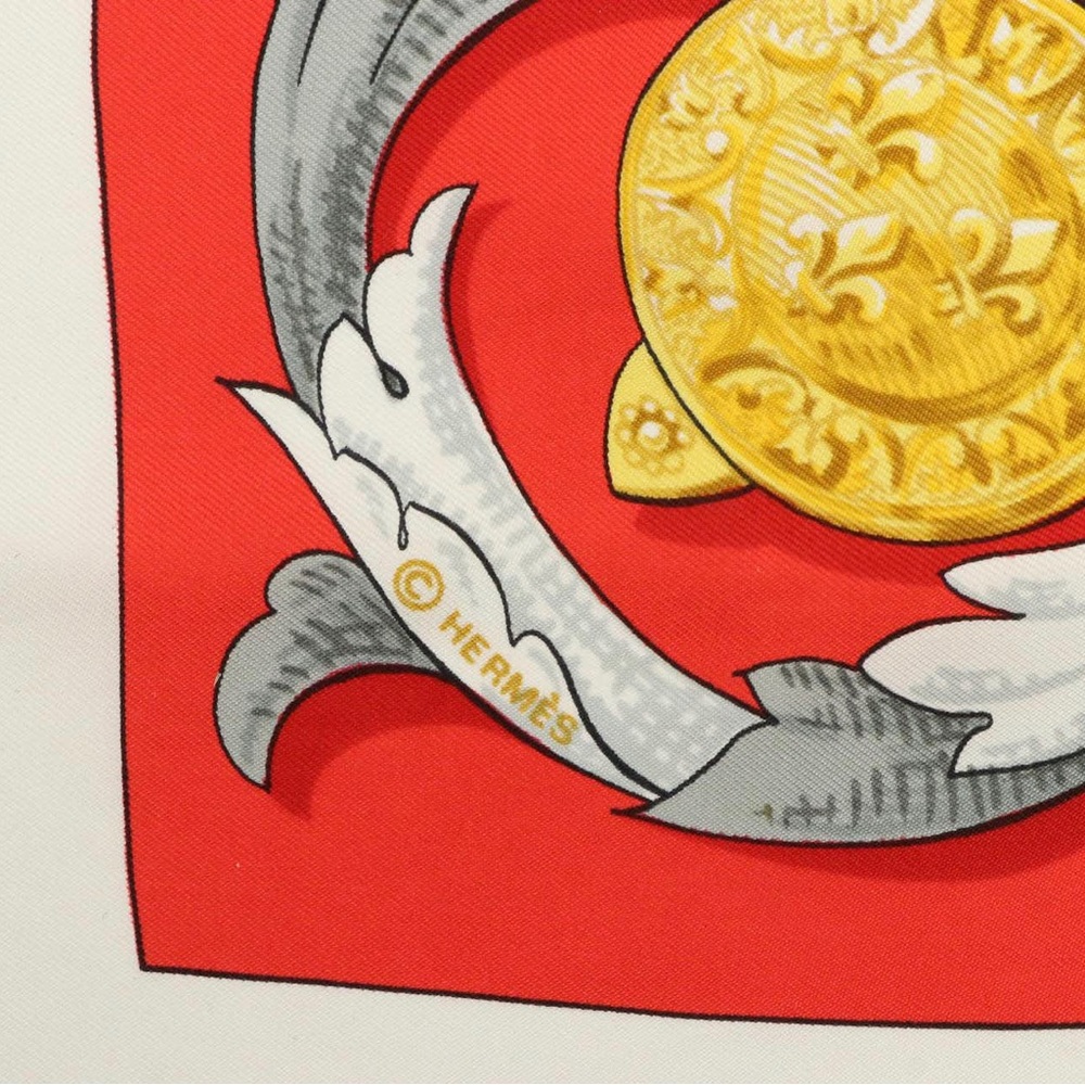 Hermes Le Mors a La Conetable scarf silk twill - Picture 4 of 6